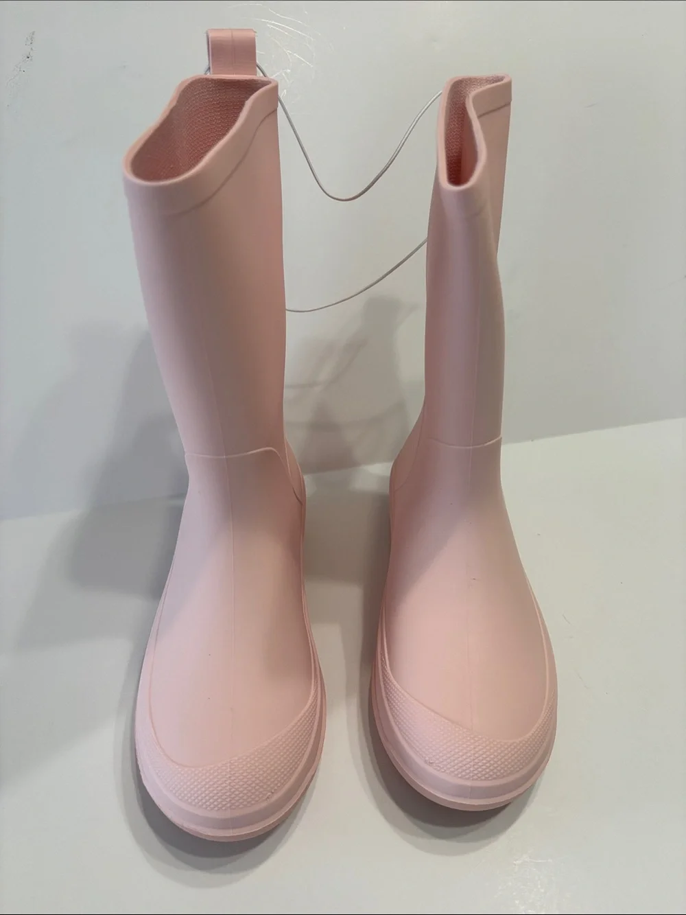 Cat & Jack Girl's Blush Pink Andy Slip-On Waterproof Rain Boots